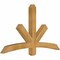 Ekena Millwork Alberta Rough Sawn Timber Gable Bracket, Western Red Cedar, 60"W x 35"H x 4"D x 4"F, 14/12 Pitch GBW060X35X0404ALB00RWR - alternate 3